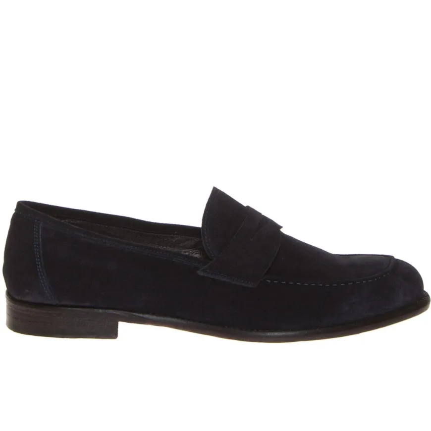 FRANCO FEDELE 6492 COLLEGE UOMO CAMOSCIO BLU