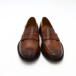 FRANCO FEDELE 6469 MOCASSINO MASCHERINA MARRONE