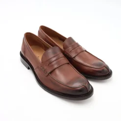 FRANCO FEDELE 6469 MOCASSINO MASCHERINA MARRONE