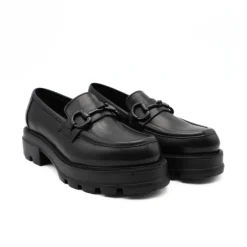 FRANCO FEDELE MOCASSINO D714 MORSETTO NERO