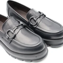 FRANCO FEDELE MOCASSINO D714 MORSETTO NERO