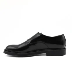 FRANCO FEDELE SLIPON 6555 DUE FIBBIE NERO