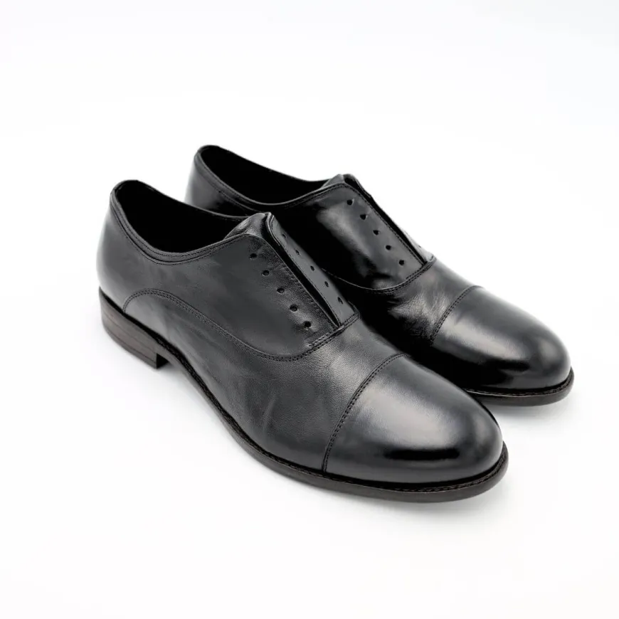 FRANCO FEDELE STRINGATA 6251 SENZA LACCI NERO