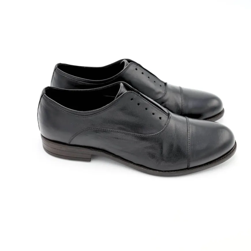 FRANCO FEDELE STRINGATA 6251 SENZA LACCI NERO