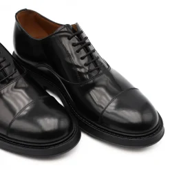 FRANCO FEDELE STRINGATA 6556 SPAZZOLATO NERO