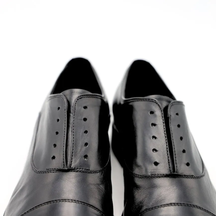 FRANCO FEDELE STRINGATA 6251 SENZA LACCI NERO