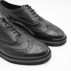 FRANCO FEDELE STRINGATA D303 INGLESE NERO