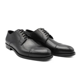 FRANCO FEDELE STRINGATO 6065 809 F.DO CUOIO NERO