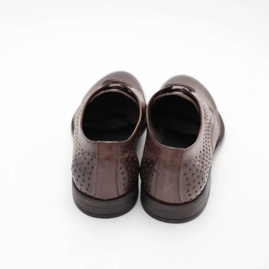 FRANCO FEDELE STRINGATO 6530 FORATO TESTA DI MORO