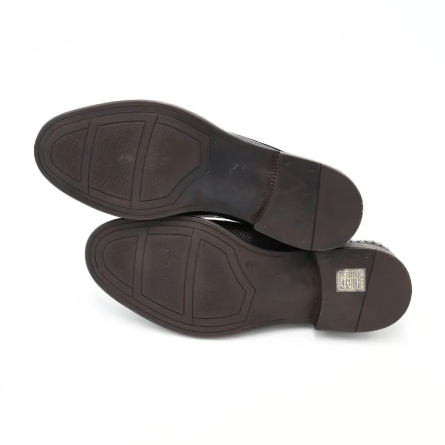 FRANCO FEDELE STRINGATO 6530 FORATO TESTA DI MORO