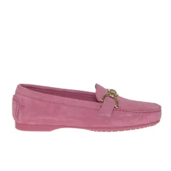FRAU 68D6 MOCASSINO CAMOSCIO ROSA