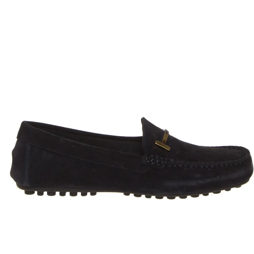 FRAU 31D4 MOCASSINO MORSETTO CAMOSCIO BLU