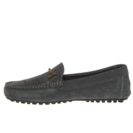 FRAU 31D4 MOCASSINO MORSETTO CAMOSCIO GRIGIO