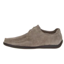 FRAU 14D5 MOCASSINO STRINGATO CAMOSCIO BEIGE