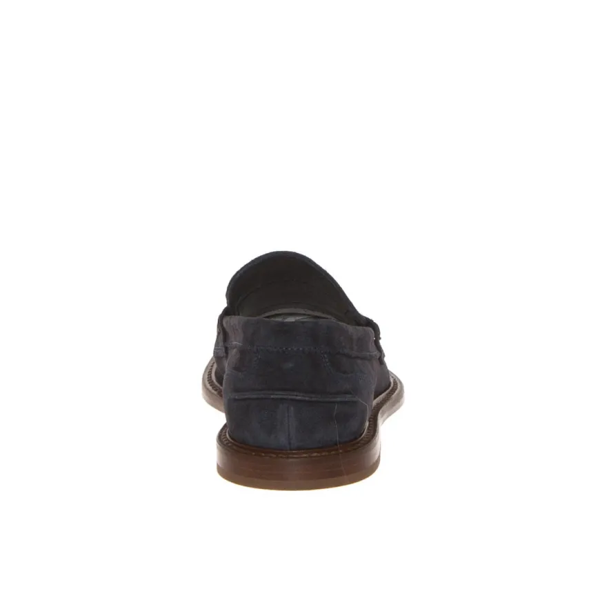 FRAU 76H0 COLLEGE UOMO CAMOSCIO BLU