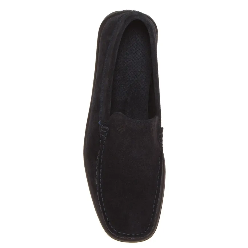 FRAU 14H4 MOCASSINO UOMO CAMOSCIO BLU