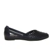 FRAU 03P0 BALLERINA PELLE LASERATA BLU NAVY