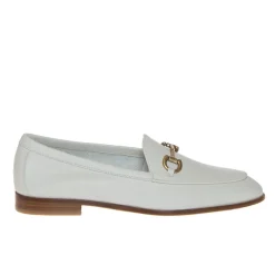 FRAU 94P4 COLLEGE DONNA MORSETTO PELLE BIANCO