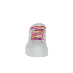 FRAU 36P7 SNEAKER PLATFORM DONNA PELLE BIANCA