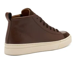 FRAU SNEAKER ALTA 29S8 16943 PELLE MARRONE