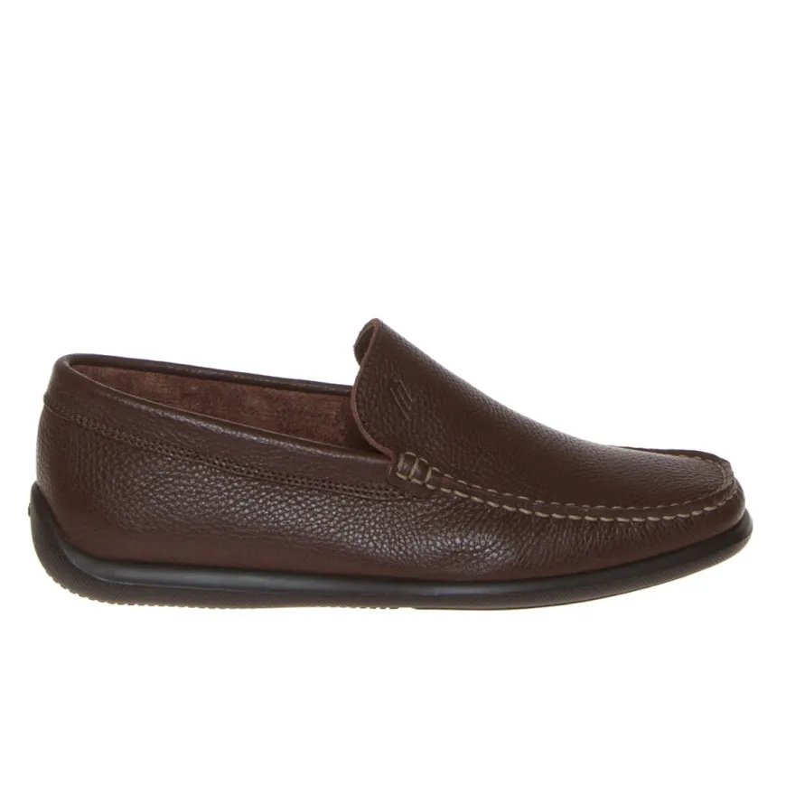 FRAU 14T4 MOCASSINO UOMO PELLE MARRONE