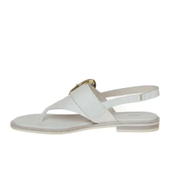 FRAU 86T8 SANDALO BIANCO FIBBIA MACULATA