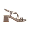 FRAU 93T2 SANDALO DONNA PELLE VERNICE BEIGE