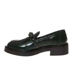 FRAU 97Z2 COLLEGE MOCASSINO NAPLACK VERDE CATENA
