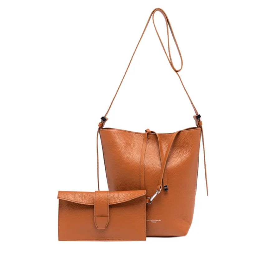 GIANNI CHIARINI BORSA AMELIA BS 11346 CARAMELLO