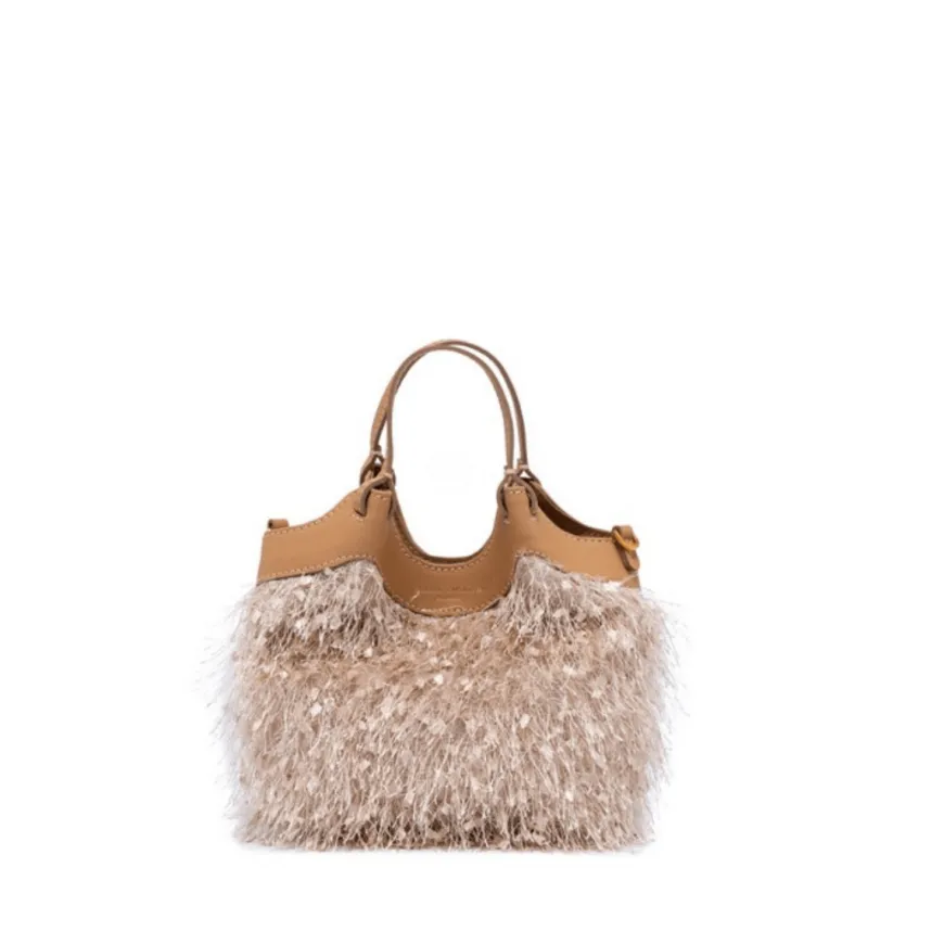 GIANNI CHIARINI BORSA DUA BS 11118 CREMA
