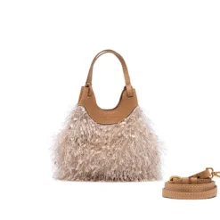GIANNI CHIARINI BORSA DUA BS 11118 CREMA