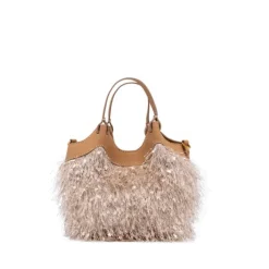 GIANNI CHIARINI BORSA DUA BS 11118 CREMA