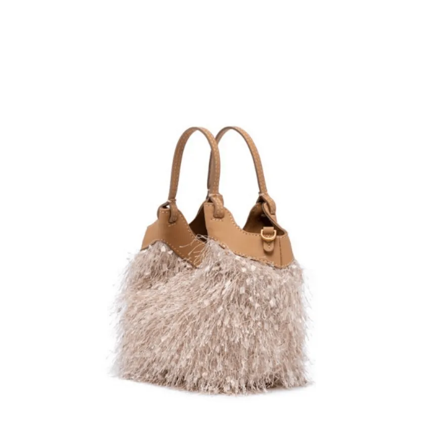 GIANNI CHIARINI BORSA DUA BS 11118 CREMA