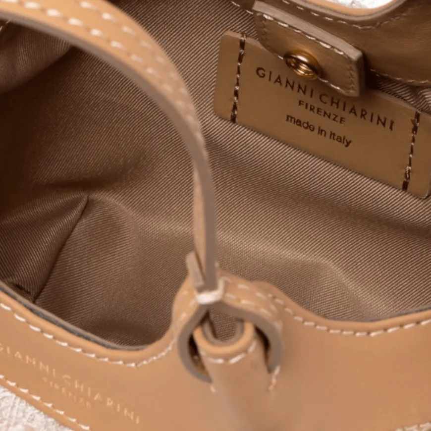 GIANNI CHIARINI BORSA DUA BS 11118 CREMA