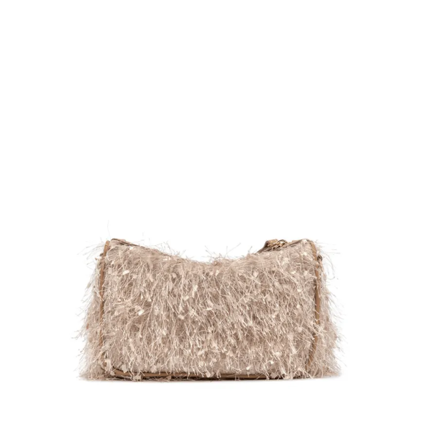 GIANNI CHIARINI BORSA NORA POUCH BS 11694 CREMA