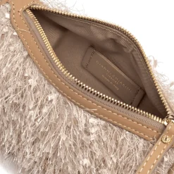 GIANNI CHIARINI BORSA NORA POUCH BS 11694 CREMA