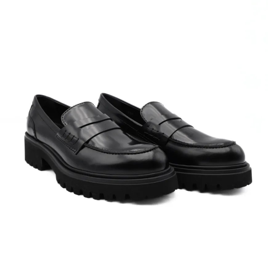 GUGLIELMO ROTTA MOCASSINO WICK NERO