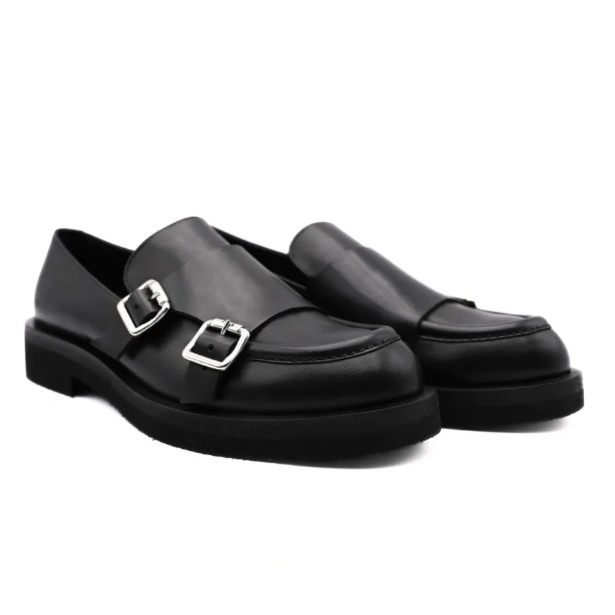 GUGLIELMO ROTTA MOCASSINO BAYAN NERO