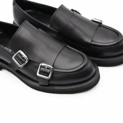GUGLIELMO ROTTA MOCASSINO BAYAN NERO