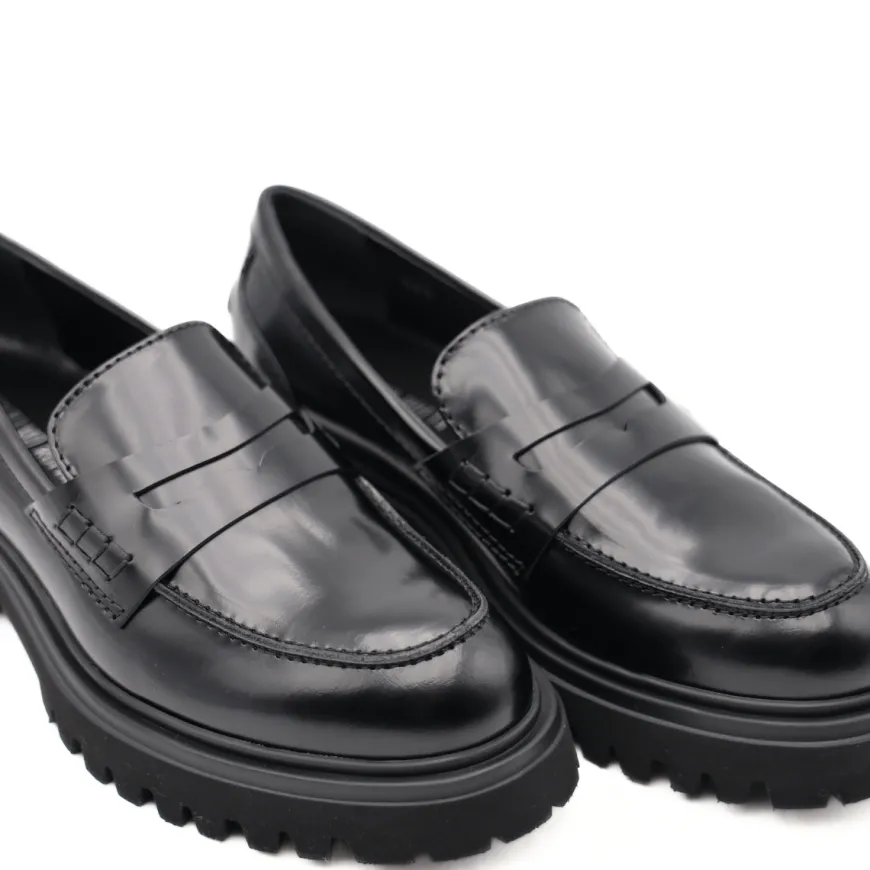 GUGLIELMO ROTTA MOCASSINO WICK NERO