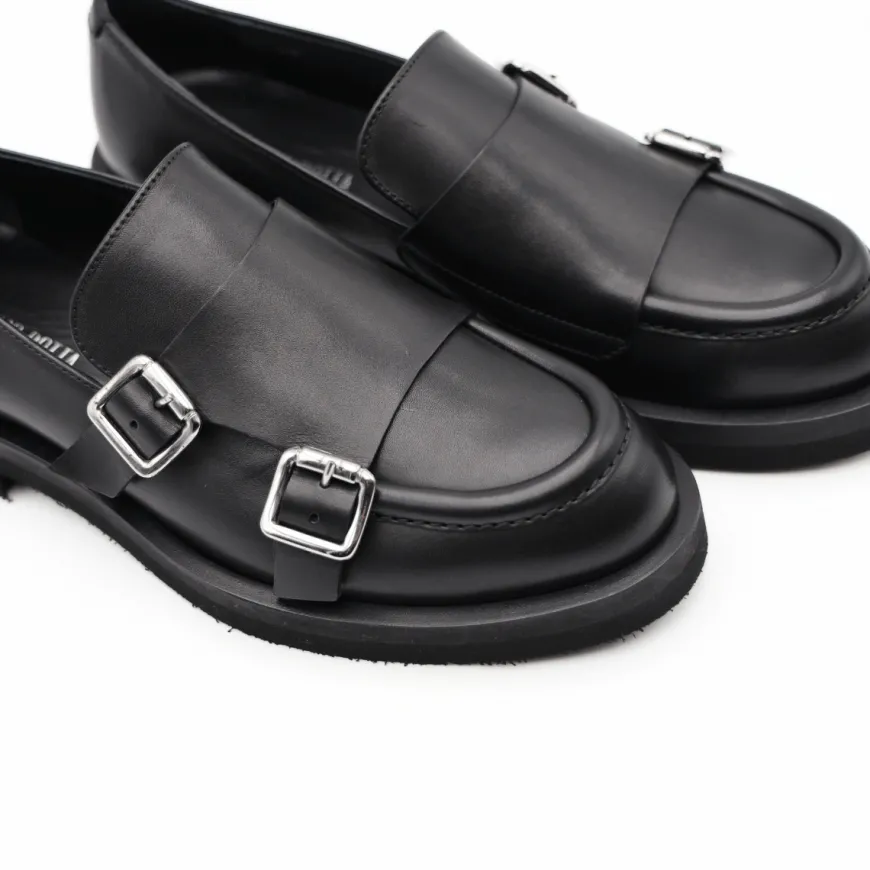 GUGLIELMO ROTTA MOCASSINO BAYAN NERO