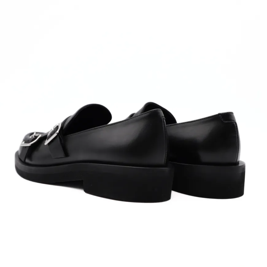 GUGLIELMO ROTTA MOCASSINO BAYAN NERO
