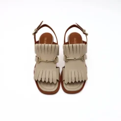 GUGLIELMO ROTTA SANDALO GLORY CHALK AVORIO