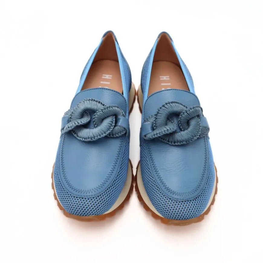HISPANITAS MOCASSINO HV243270 AZZURRO