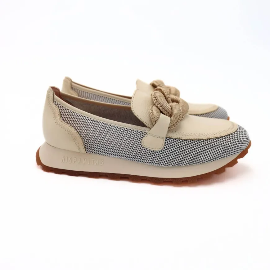 HISPANITAS MOCASSINO HV243270 BIANCO