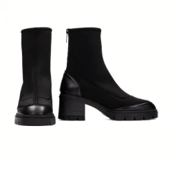 HISPANITAS STIVALETTO 243681 TESSUTO NERO