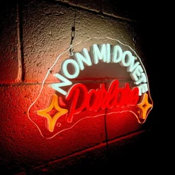 INSULTI LUMINOSI "NON MI DOVETE PARLARE"