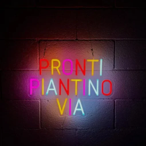 INSULTI LUMINOSI "PRONTI PIANTINO VIA"