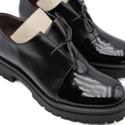 LE BOHEMIEN STRINGATA AL06 2 VERNICE NERO