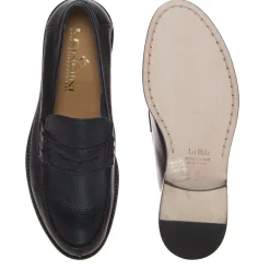 LENDINI 1871 COLLEGE PELLE BOTTALATA BLU